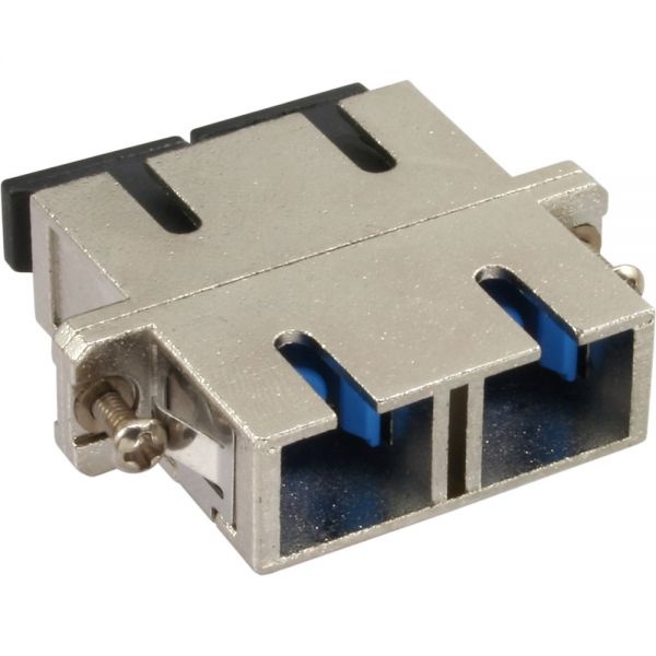 InLine 89992T. Aansluiting 1: SC female, Aansluiting 2: SC. Kleur van het product: Metallic