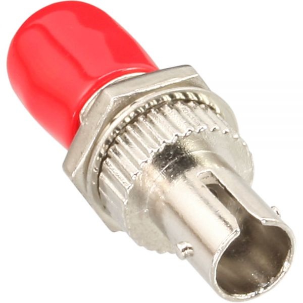 InLine Simplex ST/ST, Multimode. Aansluiting 1: ST female, Aansluiting 2: ST. Kleur van het product: Metallic
