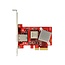 DeLOCK 10 Gigabit LAN PCI-Express kaart met 1 RJ45 poort (TN4010)