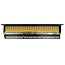 Delock 19 inch patch panel | 24x RJ45 | CAT6 | STP | 1U | zwart