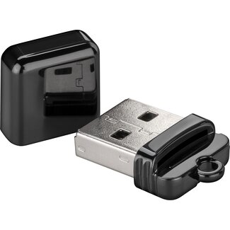 Goobay Goobay USB Cardreader met USB-A connector en 1 kaartsleuf - voor Micro SD/TF - USB2.0