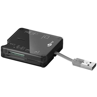 Goobay Goobay USB Cardreader all-in-one met USB-A connector en 7 kaartsleuven - USB2.0