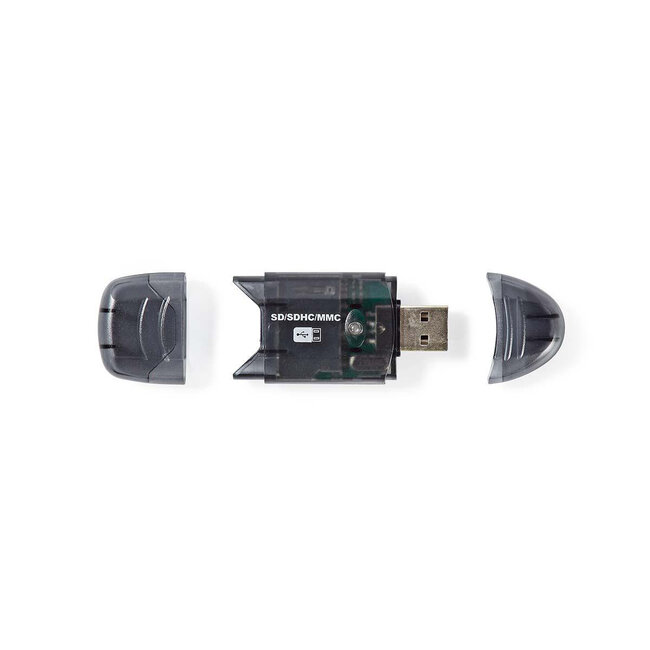 Nedis USB Cardreader met USB-A connector en 1 kaartsleuf - voor SD/MMC - USB2.0