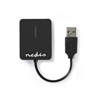 Nedis Nedis USB Cardreader met USB-A connector en 5 kaartsleuven - voor (Micro/Mini) SD/M2/Memory Stick - USB2.0