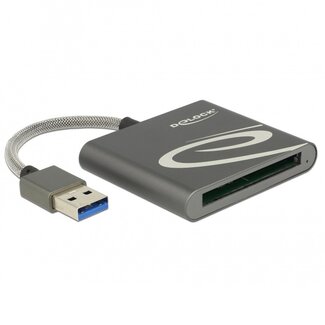 DeLOCK DeLOCK USB Cardreader met USB-A connector en 1 kaartsleuf - voor CFast - USB3.0