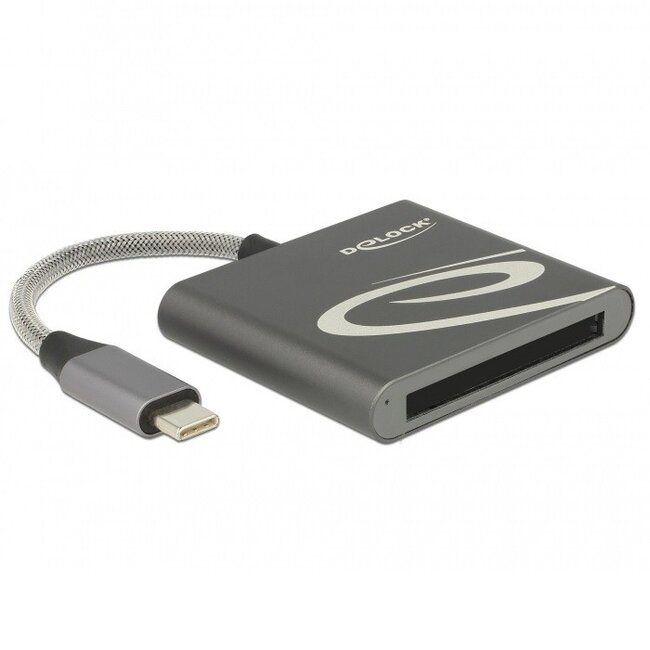 DeLOCK USB Cardreader met USB-C connector en 1 kaartsleuf - voor CFast - USB3.0