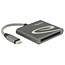 DeLOCK USB Cardreader met USB-C connector en 1 kaartsleuf - voor CFast - USB3.0