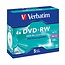 Verbatim DVD-RW discs in Jewel Case - 4-speed - 4,7 GB / 5 stuks