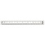 Premium 19'' Patch Panel 1U voor 24 Keystone modules / grijs