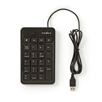 Nedis Nedis bedraad numeriek USB keypad / zwart - 1,5 meter
