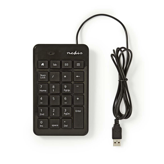 Nedis bedraad numeriek USB keypad / zwart - 1,5 meter