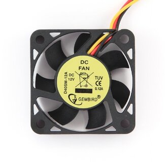 Gembird Ventilator (case fan) voor in de PC met glijlager - 40 x 40 x 10 mm