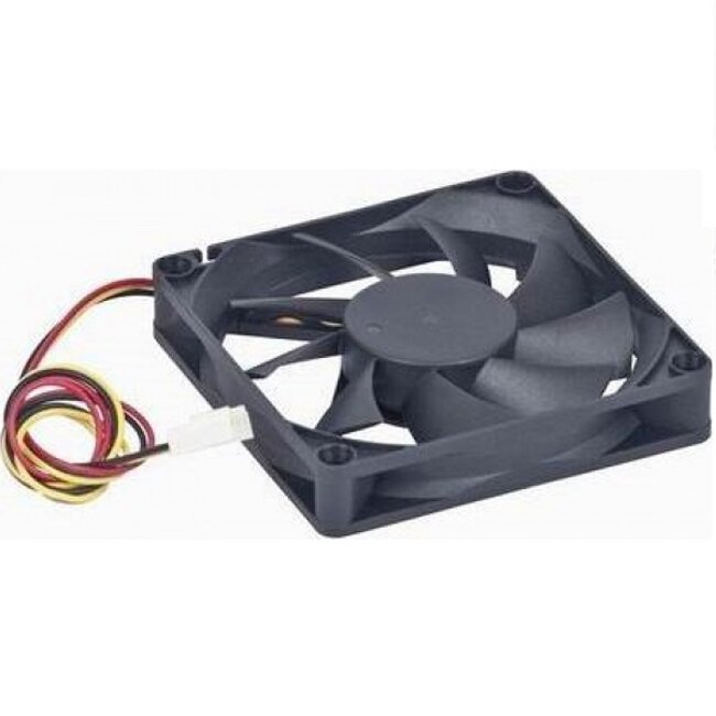 Ventilator (case fan) voor in de PC met glijlager - 70 x 70 x 15 mm