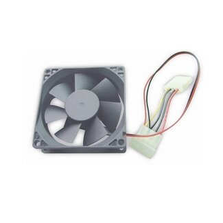 Gembird PSU ventilator (case fan) voor in de PC met glijlager - 80 x 80 x 25 mm