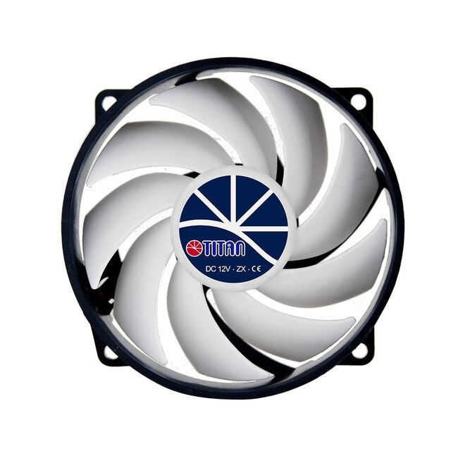 Titan Kukri-series ventilator (case fan) voor in de PC met Z-Axis lager en PWM-functie - 95 x 95 x 25 mm
