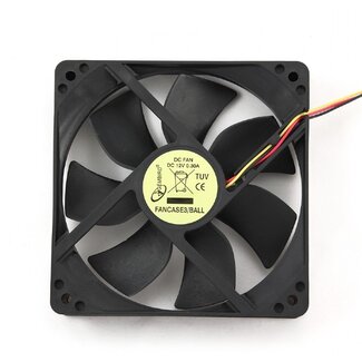 Gembird Ventilator (case fan) voor in de PC met kogellager - 120 x 120 x 25 mm