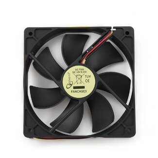 Gembird Ventilator (case fan) voor in de PC met glijlager - 120 x 120 x 25 mm