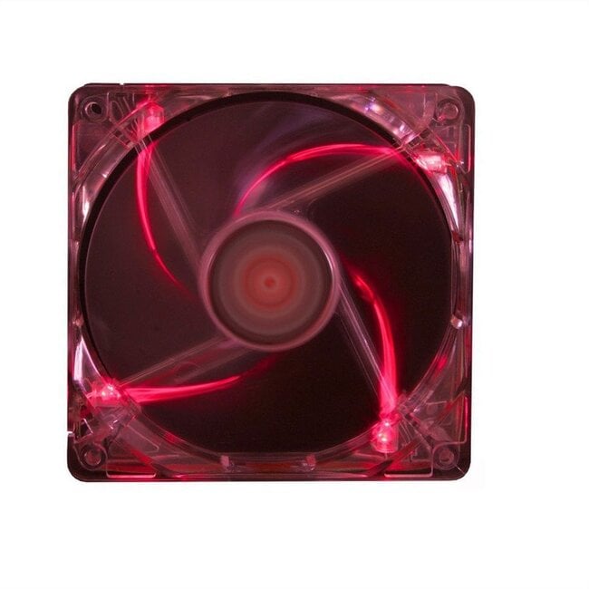 Xilence Performance C LED ventilator (case fan) voor in de PC met hydrolager - 120 x 120 x 25 mm / rood