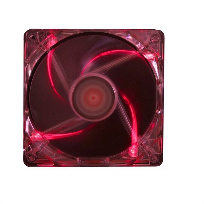 Xilence Performance C LED ventilator (case fan) voor in de PC met hydrolager - 120 x 120 x 25 mm / rood