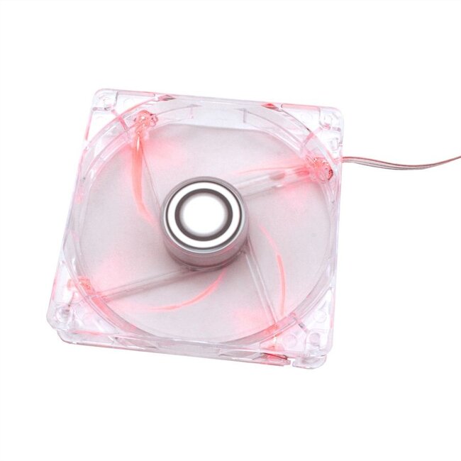 Xilence Performance C LED ventilator (case fan) voor in de PC met hydrolager - 120 x 120 x 25 mm / rood