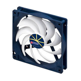 Titan Titan Extreme Silent ventilator (case fan) voor in de PC met Z-Axis lager en PWM-functie - 140 x 140 x 25 mm