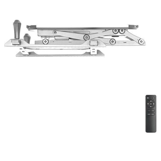 My Wall plafondbeugel voor schermen tot 70 inch / inklapbaar met motor (afstandsbediening) / wit