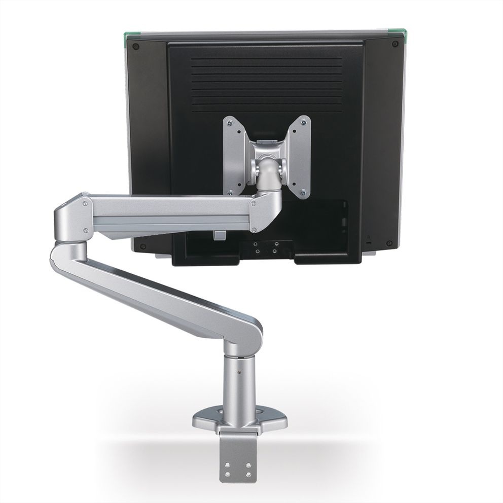 Roline LCD Monitorarm, tafelmontage, gas spring, pivot