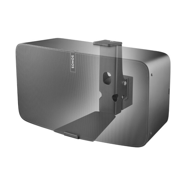 Cavus premium muurbeugel voor Sonos PLAY:5 en Sonos FIVE - horizontale montage / zwart