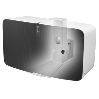 Cavus Cavus premium muurbeugel voor Sonos PLAY:5 en Sonos FIVE - horizontale montage / wit