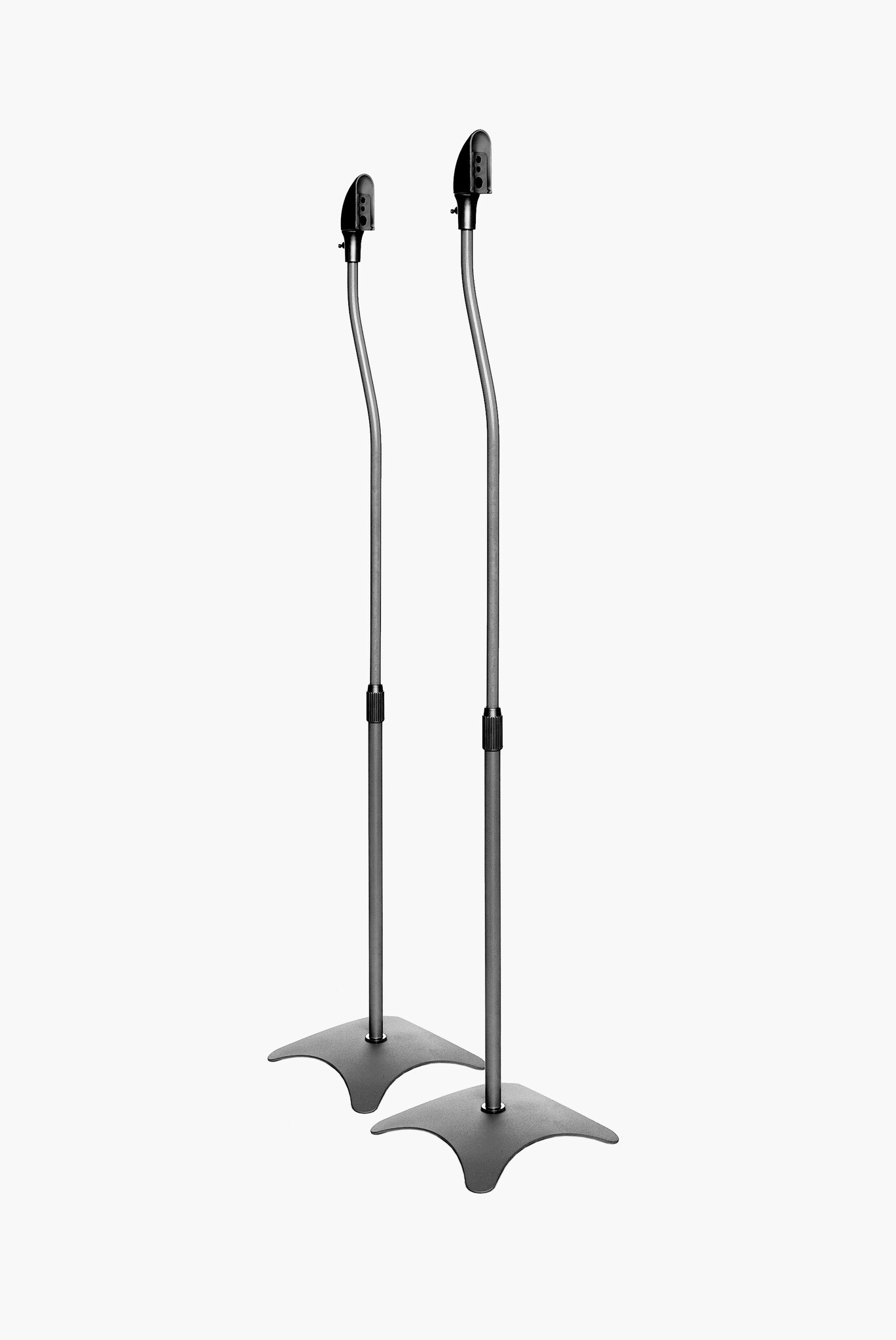 Multibrackets m Luidspreker Floorstand Zwart 2-pack