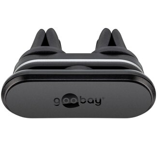 Goobay Goobay luchtrooster autohouder met magneet voor smartphones / zwart