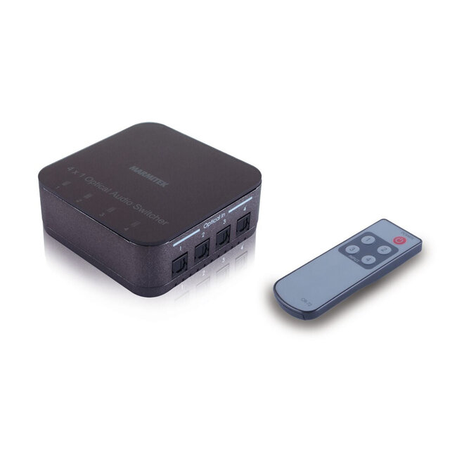 Marmitek Connect TS41 digitale optische Toslink audio schakelaar - 4 in - 1 uit