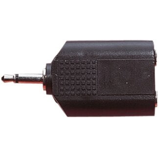 Electrovision 3,5mm Jack mono audio splitter - zwart