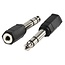 6,35mm Jack (m) - 3,5mm Jack (v) stereo audio adapter