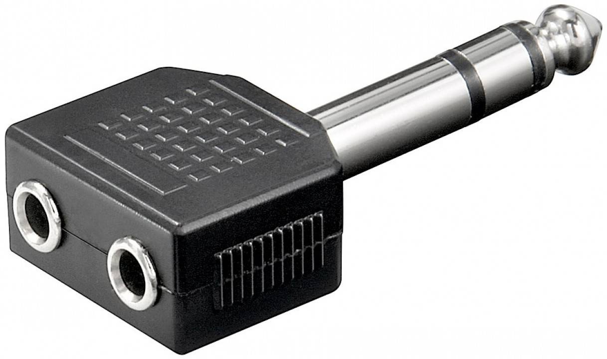 Pro Audio adapter 2xMiniJack F - Jack M
