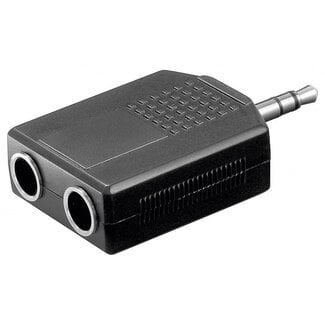 Electrovision 3,5mm Jack (m) - 2x 6,35mm Jack (v) stereo audio adapter splitter
