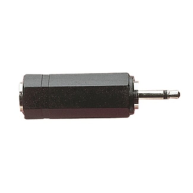 2,5mm Jack mono (m) - 3,5mm Jack mono (v) adapter