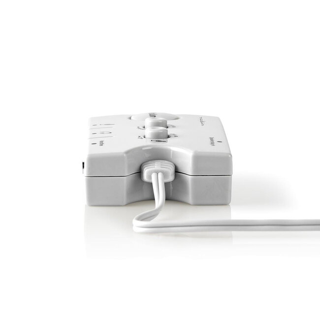 Nedis audio schakelaar voor microfoon, hoofdtelefoon en luidsprekers