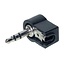 3,5mm Jack (m) connector - plastic / haaks - 3-polig / stereo