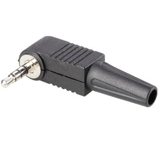 BKL 3,5mm Jack (m) connector - plastic / haaks - 4-polig / stereo