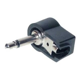 S-Impuls 3,5mm Jack (m) connector - plastic / haaks - 2-polig / mono