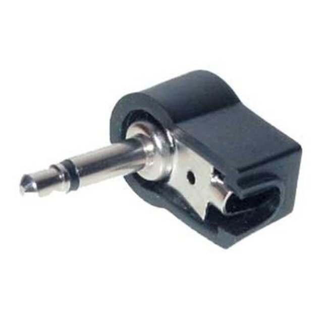 3,5mm Jack (m) connector - plastic / haaks - 2-polig / mono