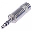 REAN NYS231 3,5mm Jack (m) connector - metaal - 3-polig / stereo