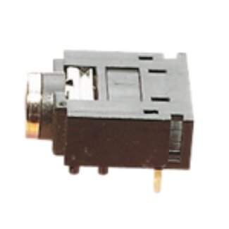 Electrovision 3,5mm Jack (v) PCB connector - plastic - 3 soldeerpunten / stereo