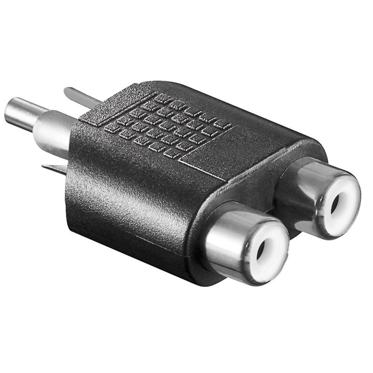 Subwoofer/Tulp mono (m) - Tulp stereo (v) audio adapter