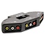Nedis Tulp composiet audio video schakelaar - 3 naar 1