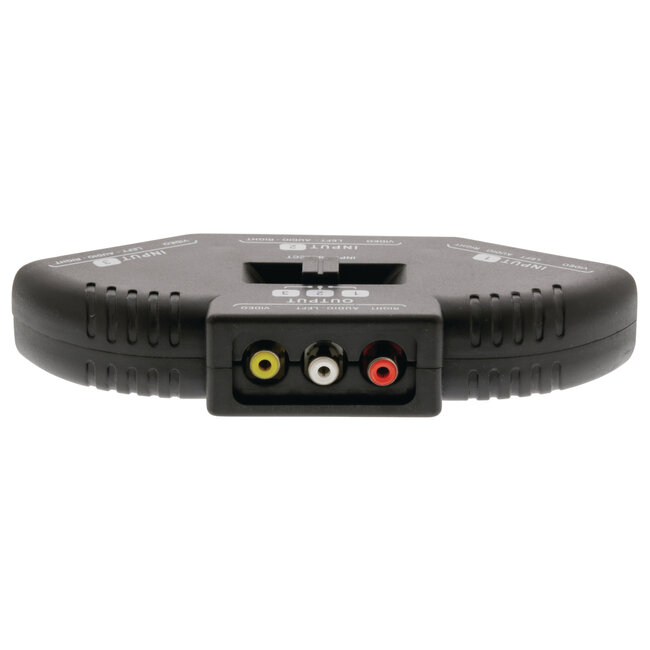 Nedis Tulp composiet audio video schakelaar - 3 naar 1