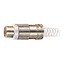 Tulp (v) audio/video connector - tot 6mm - metaal/plastic / wit