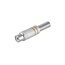 Tulp (v) audio/video connector - tot 6mm - metaal / geel