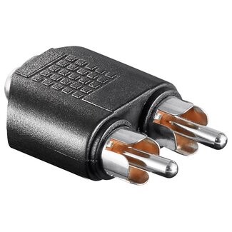 InLine Tulp (m) - 3,5mm Jack (v) stereo audio adapter
